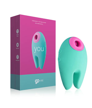 Sugador  e Vibrador de Clitóris Recarregável Go Vibe You