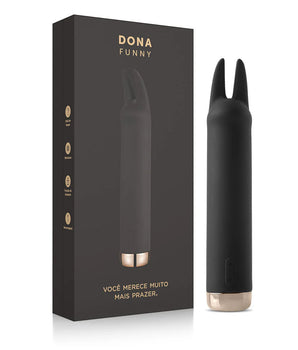 Vibrador e Estimulador Multivelocidade Recarregável Dona Funny