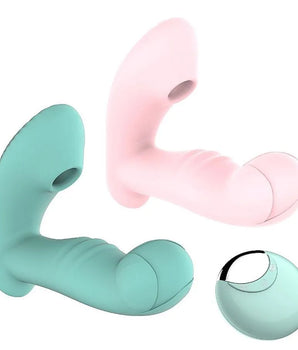 Vibrador de Ponto G com 8 Modos de Pulsação e 8 Modos de Vibração - Rosa
