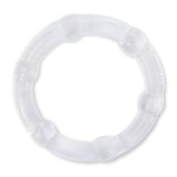 Anel peniano em silicone com estimulador externo