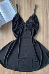 Camisola Laís Verde Ibiza em liganete com renda no busto