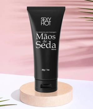 Gel Deslizante Siliconado Mãos de Seda - Para Massagem Sensual