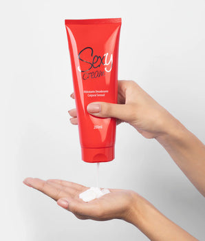Creme hidratante sensual Sexy 200ml para massagem e hidratação da pele