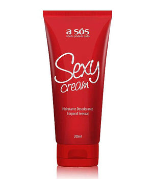 Creme hidratante sensual Sexy 200ml para massagem e hidratação da pele