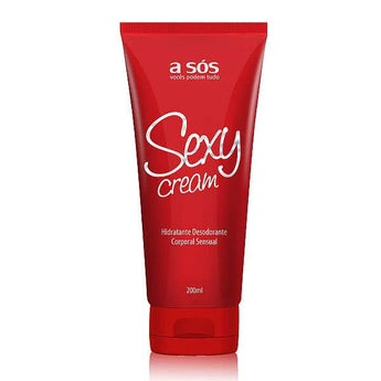 Creme hidratante sensual Sexy 200ml para massagem e hidratação da pele
