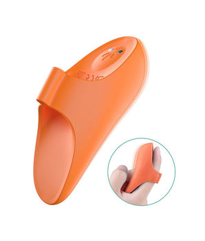 Dedeira vibratória em silicone recarregável com 10 modos de vibração