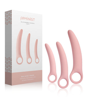 Kit de Dilatadores Vaginais 3 em 1 Feminist - 03 unidades - My Secret