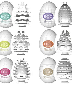Egg Masturbador Masculino Magical com textura interna