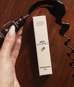 Gel comestível Sex Gourmet sabor chocolate 30g