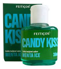 Candy Kiss - Menta Ice - Gel Térmico Beijável Para Oral