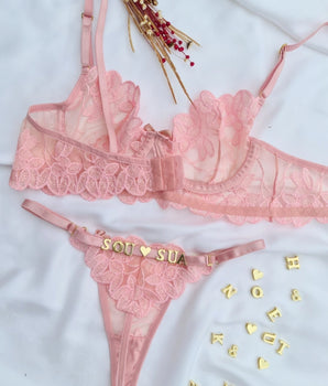 Conjunto Pétala Rosa