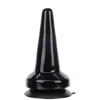 Plug anal com ventosa medindo 14 cm