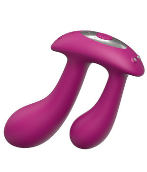 Plug Anal Duplo em silicone com dois tamanhos