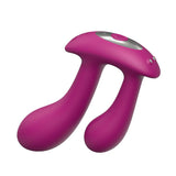 Plug Anal Duplo em silicone com dois tamanhos