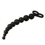 Plug anal escalonado em silicone com 34 cm