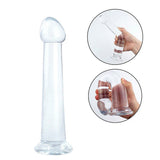 Plug anal em silicone liso 15 x 3 cm