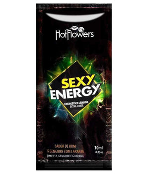Sexy Energy Hot Flowers energético líquido extra forte sachê 10 ml