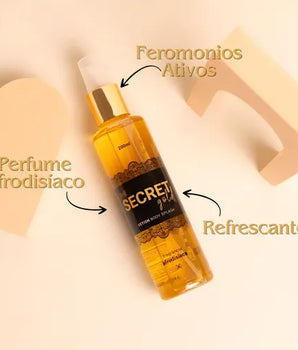 Body Splash 3 em 1 The Secret Gold 200ml
