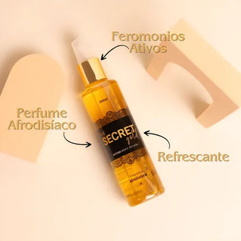 Body Splash 3 em 1 The Secret Gold 200ml