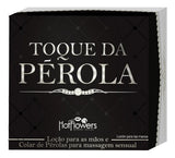 Toque da Pérola Hot Flowers Kit de Massagem Sensorial para Casais