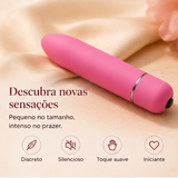Vibrador Bullet pequeno e potente para primeira experiência