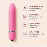 Vibrador Bullet pequeno e potente para primeira experiência