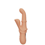 Vibrador para ponto G com anéis internos móveis e estimulador externo
