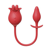 Vibrador Rosa com língua estimuladora para clitóris e ponto G