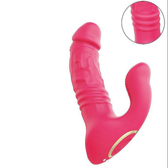 Vibrador Wilde para ponto G e clitóris com vai e vem recarregável